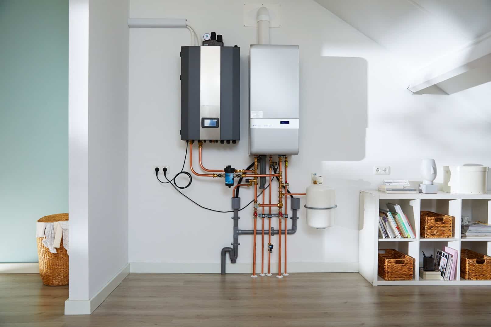 Warmtepomp in huis