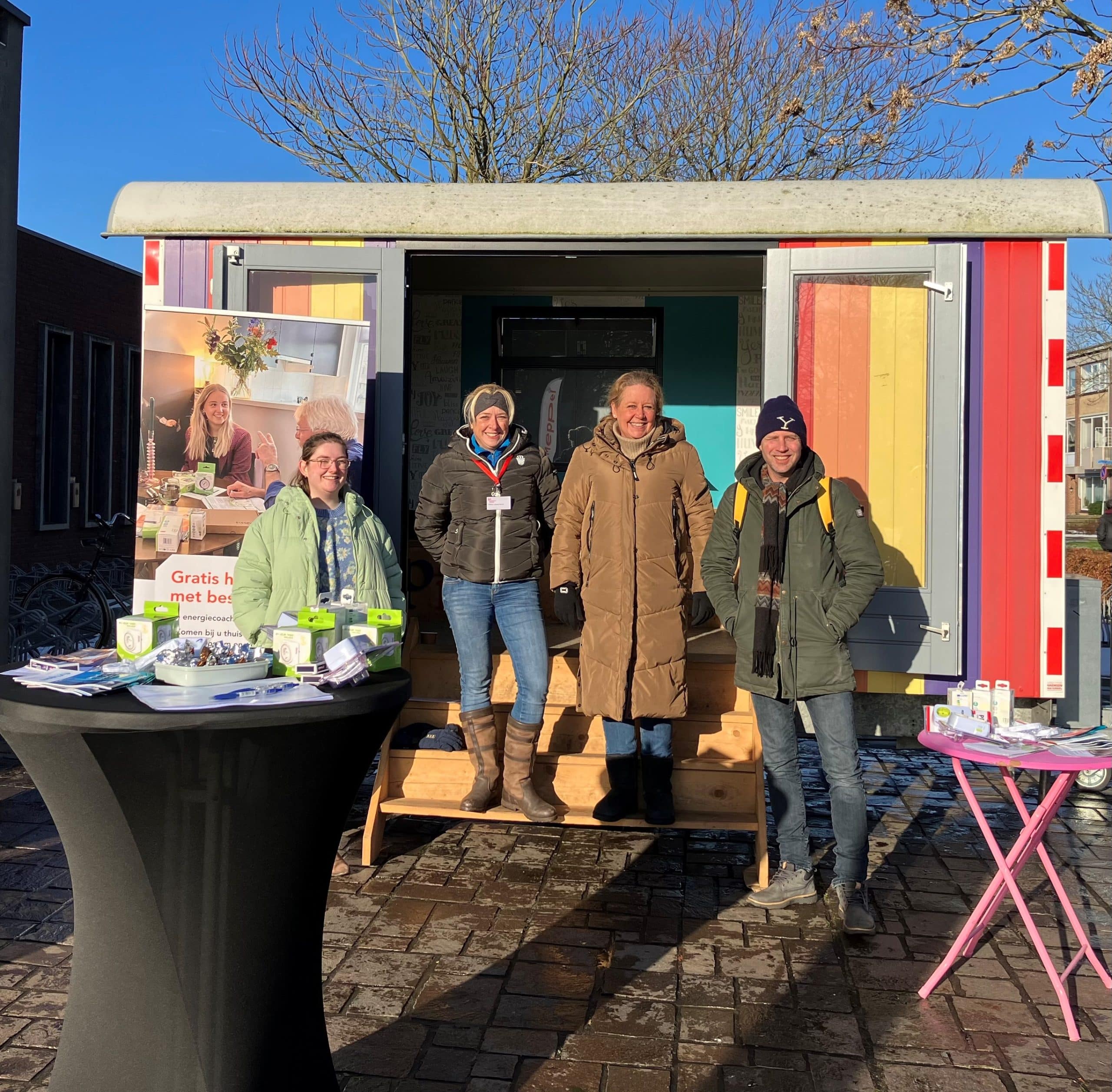 PIPO wagen met Team Duurzaam Meppel